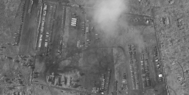 Табір військ Росії біля кордону України показали із супутника: опубліковано фотодокази